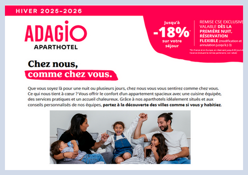 reduction aparthotel adagios
