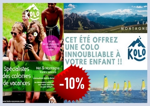 reduction colonie vancances